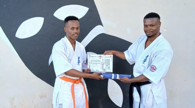 KYOKUSHIN KARATE STUDENTS ACHIEVE KYU BELT GRADING